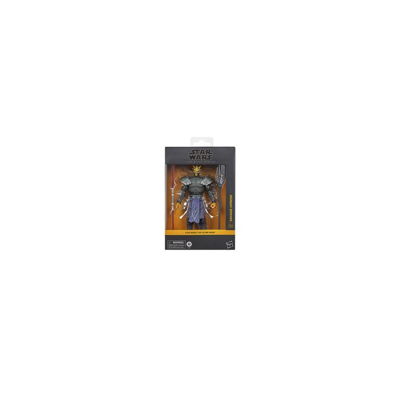 SAVAGE OPRESS FIG. 15 CM STAR WARS: THE CLONE WARS THE BLACK SERIES