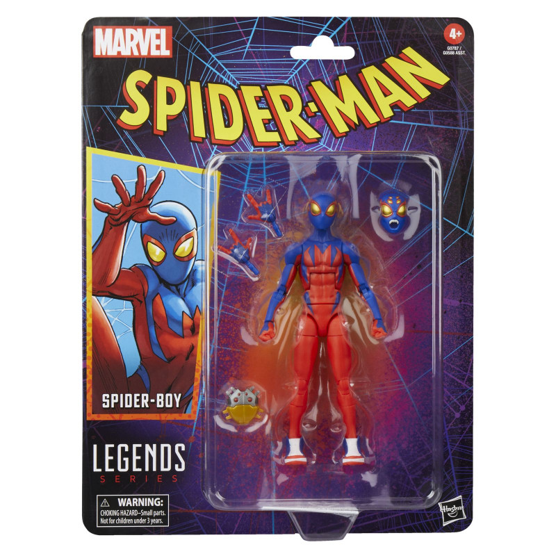 SPIDER-BOY FIGURA 15 CM SPIDER-MAN MARVEL LEGENDS SERIES SPIDER-BOY FIGURA 15 CM SPIDER-MAN MARVEL LEGENDS SERIES