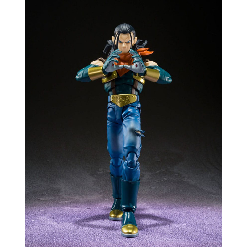 [PAGO DE RESERVA] SUPER ANDROID 17 FIG. 15 CM DRAGON BALL GT SH FIGUARTS PREMIUM BANDAI