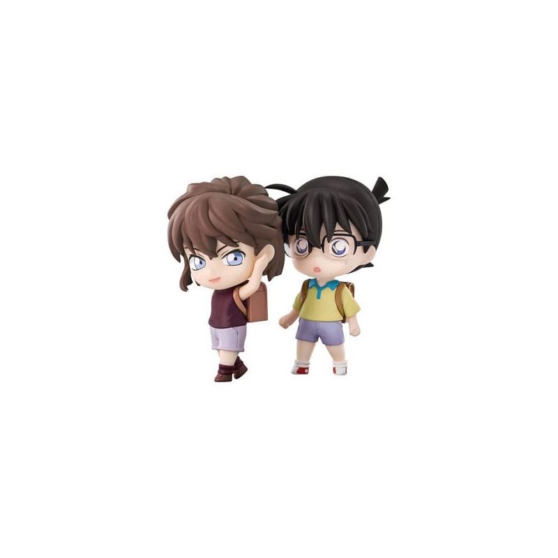 Detective Conan Pack de 2 Minifiguras Qset Conan Edogawa & Ai Haibara 8 cm Detective Conan Pack de 2 Minifiguras Qset Conan Edogawa & Ai Haibara 8 cm