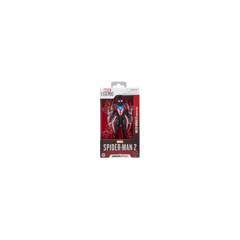 MILES MORALES BORICUA SUIT VERSION FIGURA 15 CM SPIDER-MAN 2 MARVEL LEGENDS SERIES MILES MORALES BORICUA SUIT VERSION FIGURA 15 CM SPIDER-MAN 2 MARVEL LEGENDS SERIES