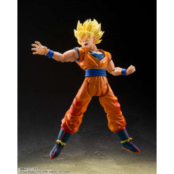 (REESTOCK) SUPER SAIYAN SON GOKU THE GAMES BEGIN FIGURA 14,5 CM DRAGON BALL Z S H FIGUARTS