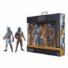 Star Wars: The Mandalorian Black Series Pack de 2 Figuras Mandalorian Shriek-Hawk Trainers 15 cm Star Wars: The Mandalorian Black Series Pack de 2 Figuras Mandalorian Shriek-Hawk Trainers 15 cm