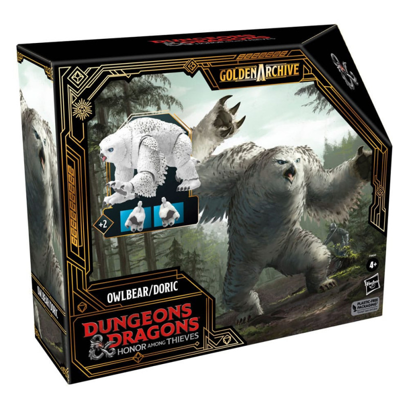 Dungeons & Dragons: Honor Entre Ladrones Figura Golden Archive Doric/Oso lechuza 15 cm Dungeons & Dragons: Honor Entre Ladrones Figura Golden Archive Doric/Oso lechuza 15 cm