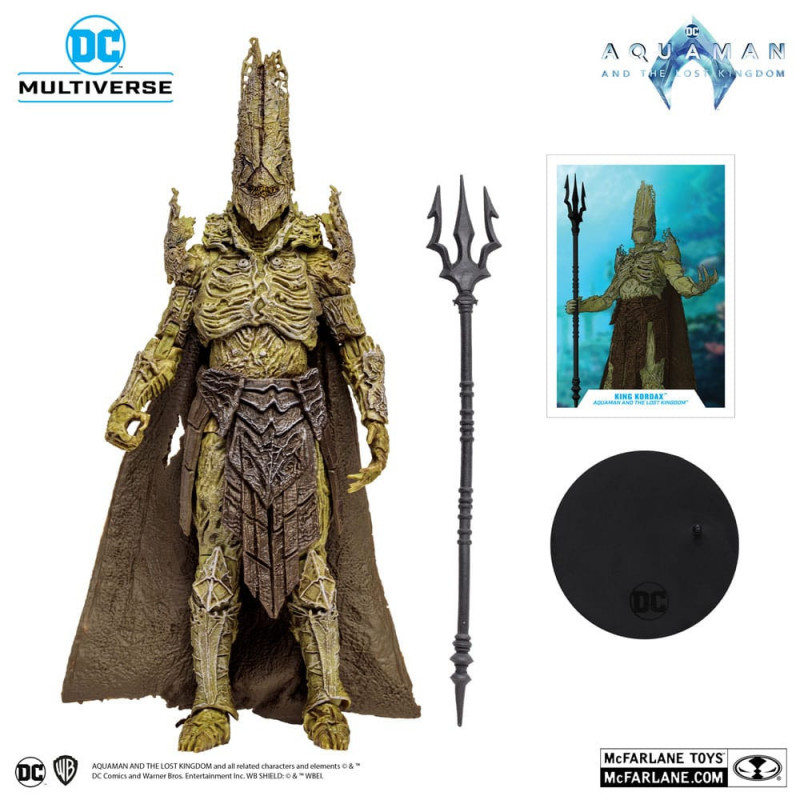 Aquaman y el Reino Perdido Figura DC Multiverse King Kordax 18 cm Aquaman y el Reino Perdido Figura DC Multiverse King Kordax 18 cm
