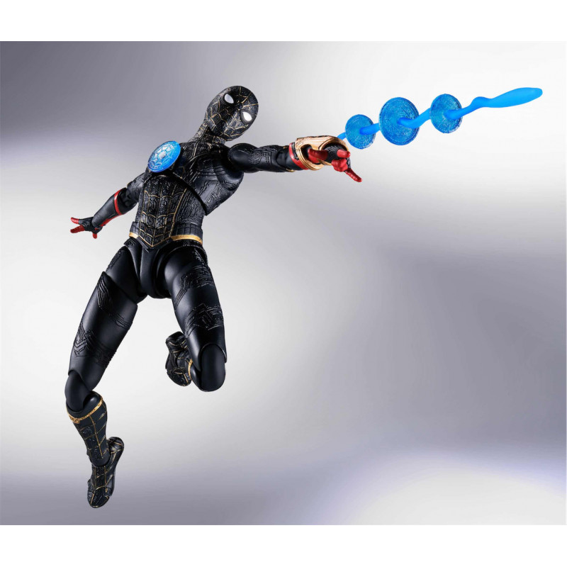 SPIDER-MAN BLACK & GOLD SUIT FIGURA 15 CM MARVEL SPIDER-MAN NO WAY HOME SH FIGUARTS