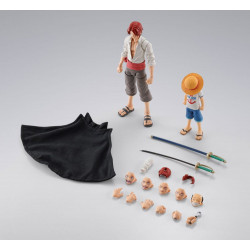 [PAGO DE RESERVA] SHANKS & MONKEY D. LUFFY CHILDHOOD VER. FIG. 16,5 / 10 CM ONE PIECE SH FIGUARTS PREMIUM BANDAI