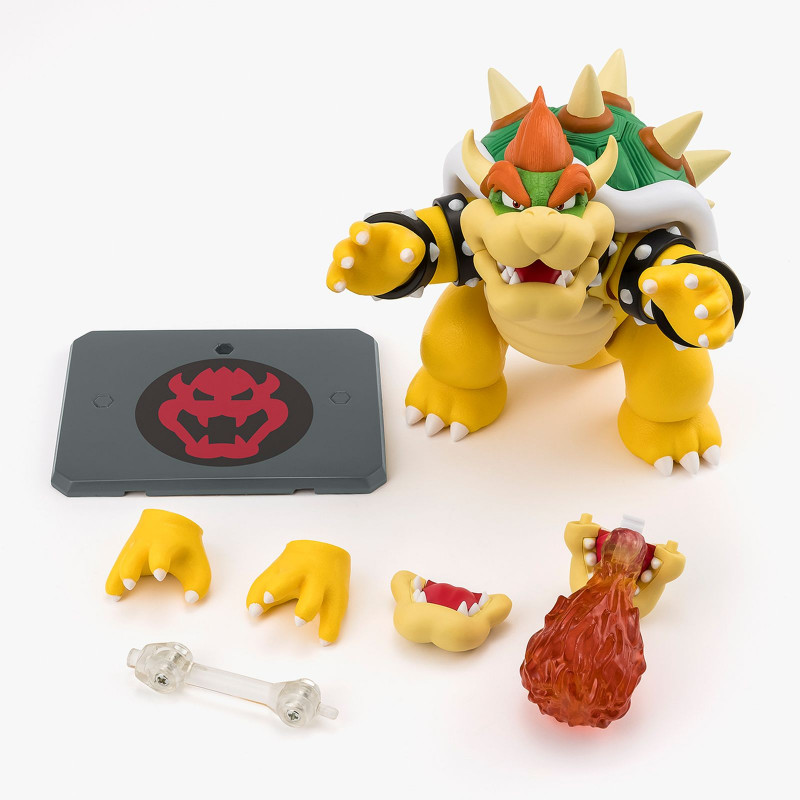 BOWSER FIGURA 13 CM SUPER MARIO BROS S.H. FIGUARTS RE-RUN BOWSER FIGURA 13 CM SUPER MARIO BROS S.H. FIGUARTS RE-RUN