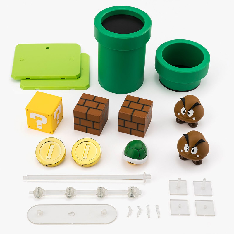 DIORAMA PLAY SET SUPER MARIO BROS S.H.FIGUARTS RE-RUN DIORAMA PLAY SET SUPER MARIO BROS S.H.FIGUARTS RE-RUN