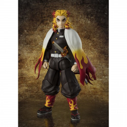 [PAGO DE RESERVA] KYOJURO RENGOKU FIGURA 15 CM DEMON SLAYER: KIMETSU NO YAIBA SH FIGUARTS