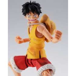 MONKEY D.LUFFY -MARINEFORD- FIGURA 14,5 CM ONE PIECE S.H. FIGUARTS