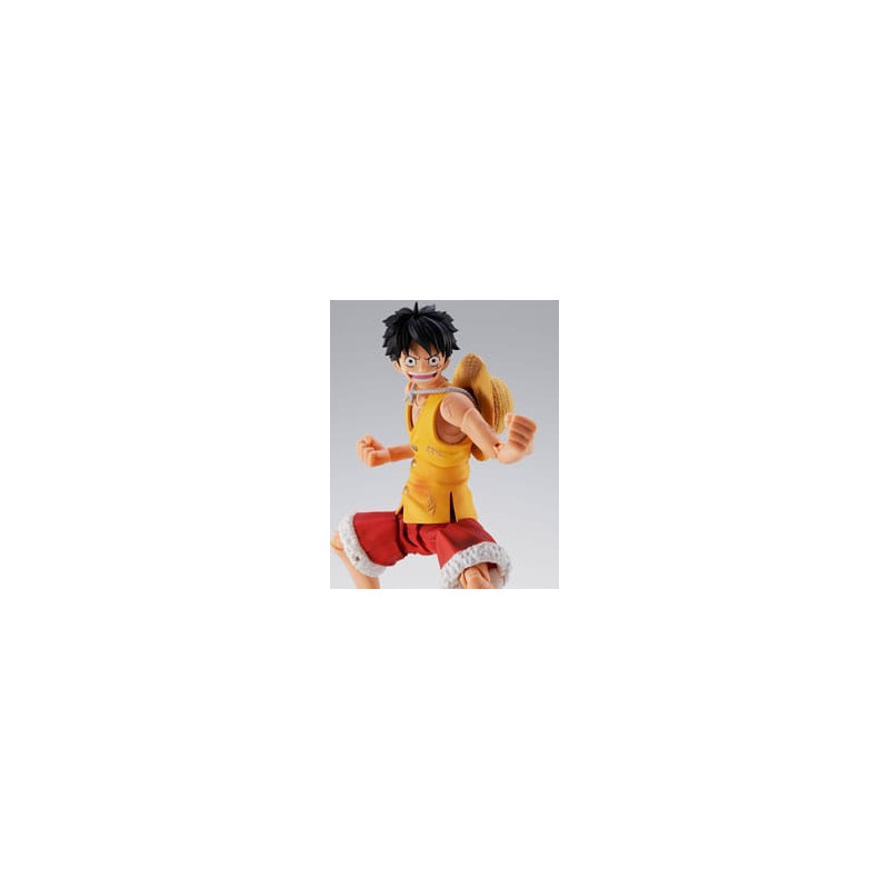MONKEY D.LUFFY -MARINEFORD- FIGURA 14,5 CM ONE PIECE S.H. FIGUARTS