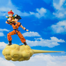 SON GOKU & SON GOHAN -KID- & KINTOUN FIGURAS 14 CM & 6 CM DRAGON BALL Z SH FIGUARTS COLLECTORS SHOP