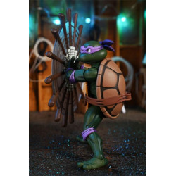 [PAGO DE RESERVA] Tortugas Ninja (Cartoon) Figura Ultimate Donatello VHS 18 cm