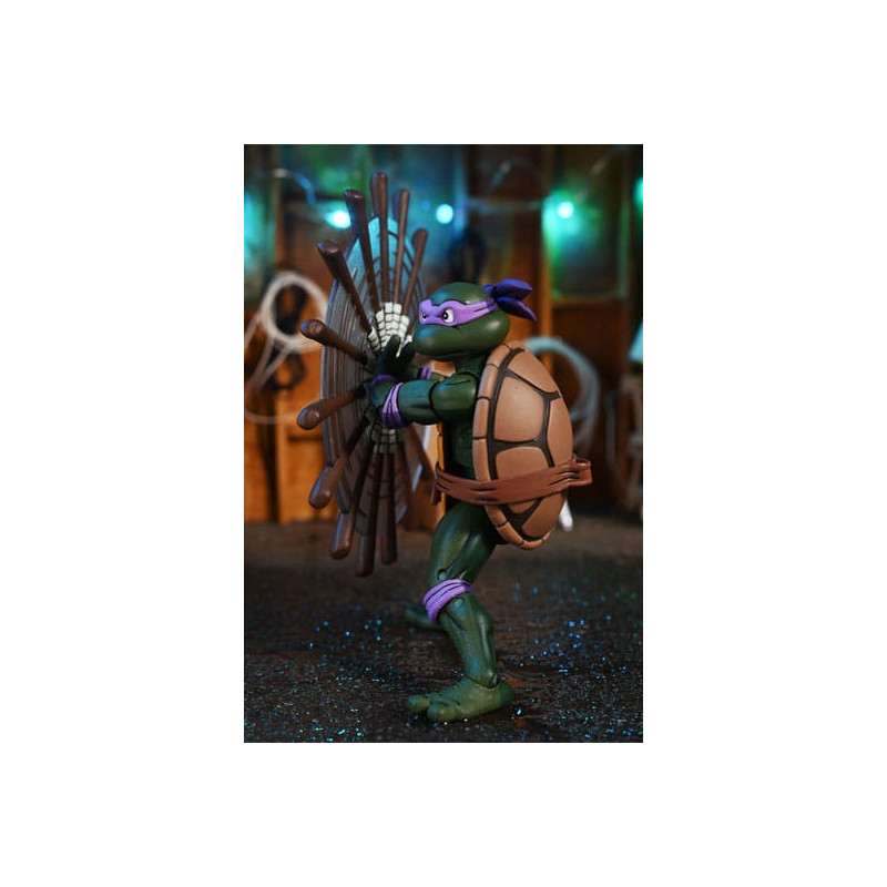 [PAGO DE RESERVA] Tortugas Ninja (Cartoon) Figura Ultimate Donatello VHS 18 cm
