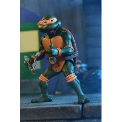 [PAGO DE RESERVA] Tortugas Ninja (Cartoon) Figura Ultimate Michelangelo VHS 18 cm