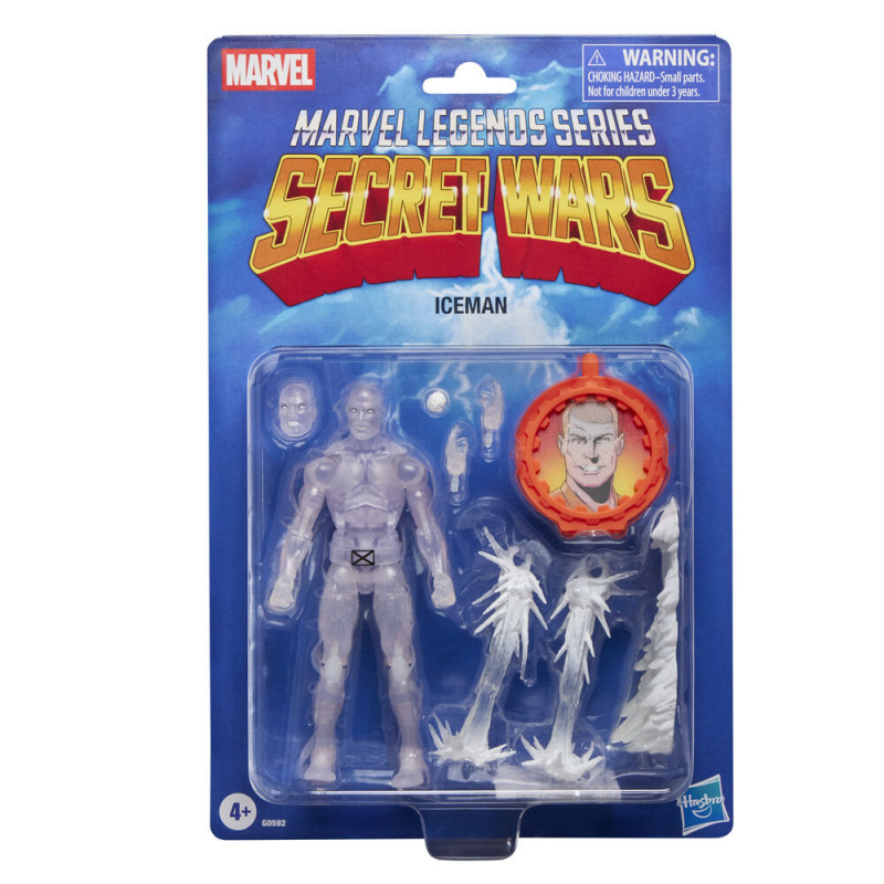 ICEMAN FIGURA 15 CM SECRET WARS MARVEL LEGENDS SERIES ICEMAN FIGURA 15 CM SECRET WARS MARVEL LEGENDS SERIES