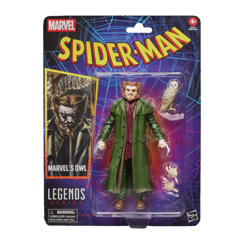 Figura Owl Spider-Man Marvel Legends Series 15cm