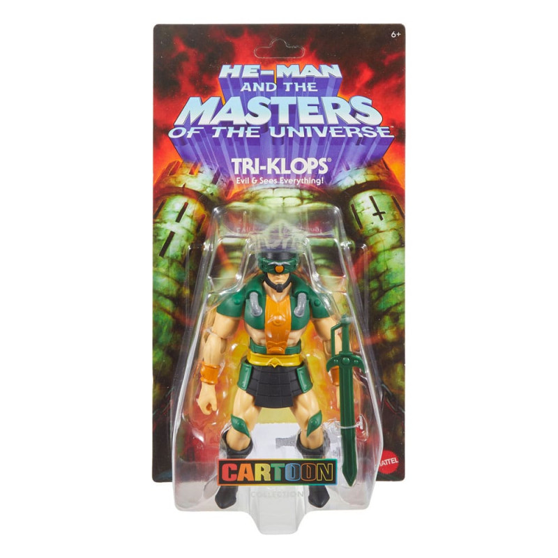 Masters of the Universe Origins Figura Cartoon Collection: Tri-Klops 14 cm