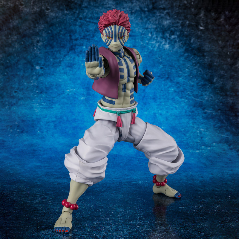 [PAGO DE RESERVA] AKAZA FIGURA 14,5 CM DEMON SLAYER: KIMETSU NO YAIBA SH FIGUARTS