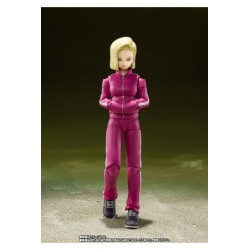 A-18 ANDROIDE 18 UNIVERSE SURVIVAL SAGA FIGURA 14,5 CM DRAGON BALL SUPER SH FIGUARTS