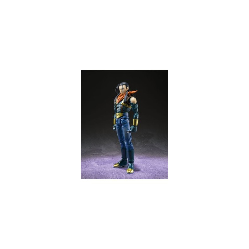 SUPER ANDROID 17 FIG. 15 CM DRAGON BALL GT SH FIGUARTS COLLECTORS SHOP