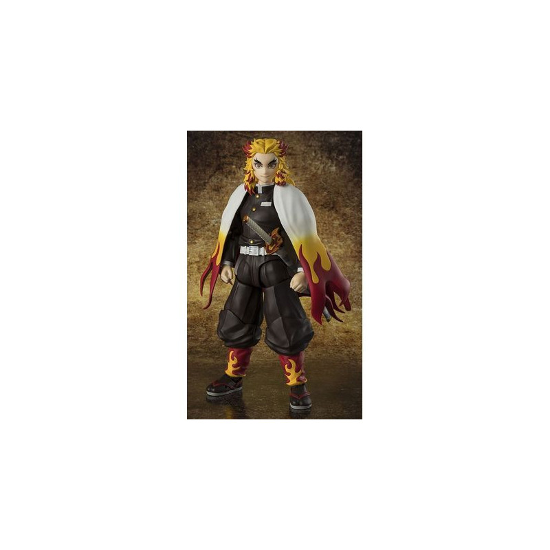 KYOJURO RENGOKU FIGURA 15 CM DEMON SLAYER: KIMETSU NO YAIBA SH FIGUARTS