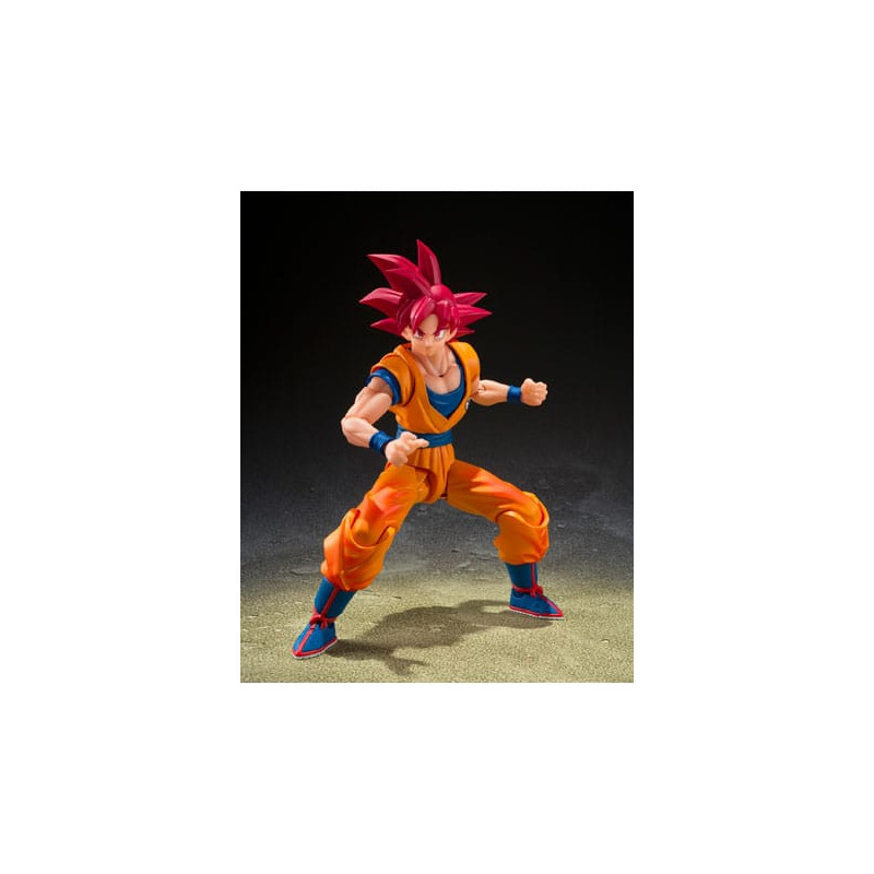 DRAGON BALL SUPER SAIYAN GOD SON GOKU GOD AURA S.H.FIGUARTS