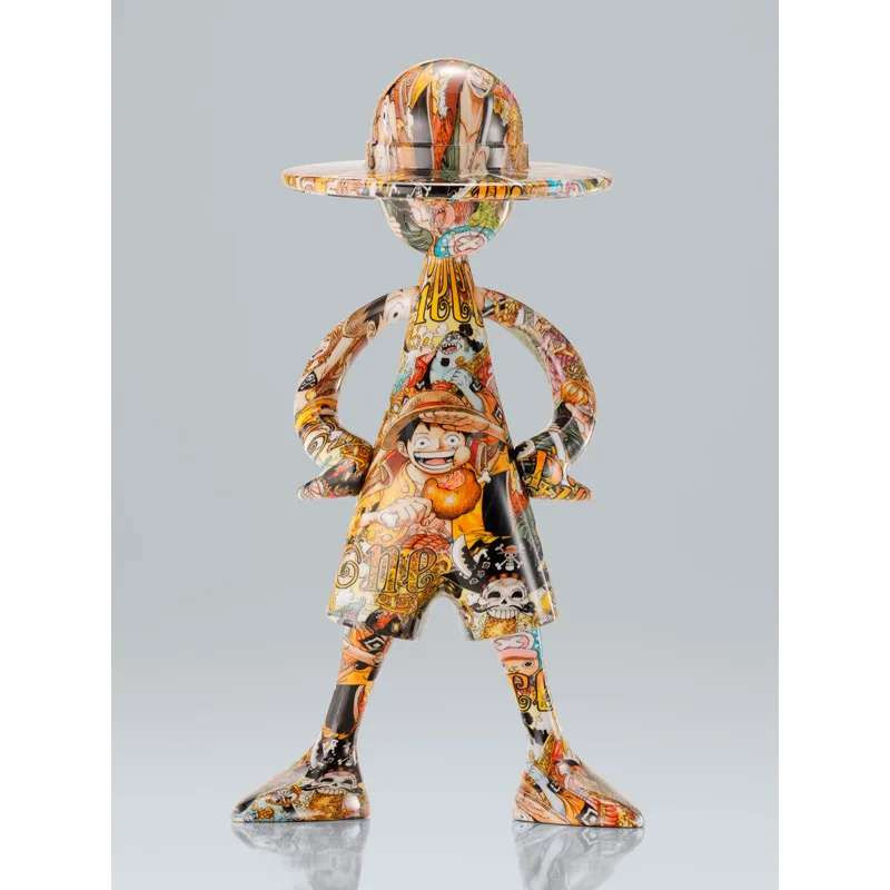 ONE PIECE LUFFY ARTCANVAS 1/8 1000LOGS ANNIVERSARY