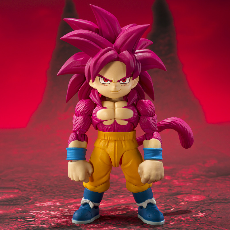 [PAGO DE RESERVA] SON GOKU SUPER SAIYAN 4 MINI -DAIMA- FIGURA 8 CM DRAGON BALL DAIMA SH FIGUARTS COLLECTORS SHOP