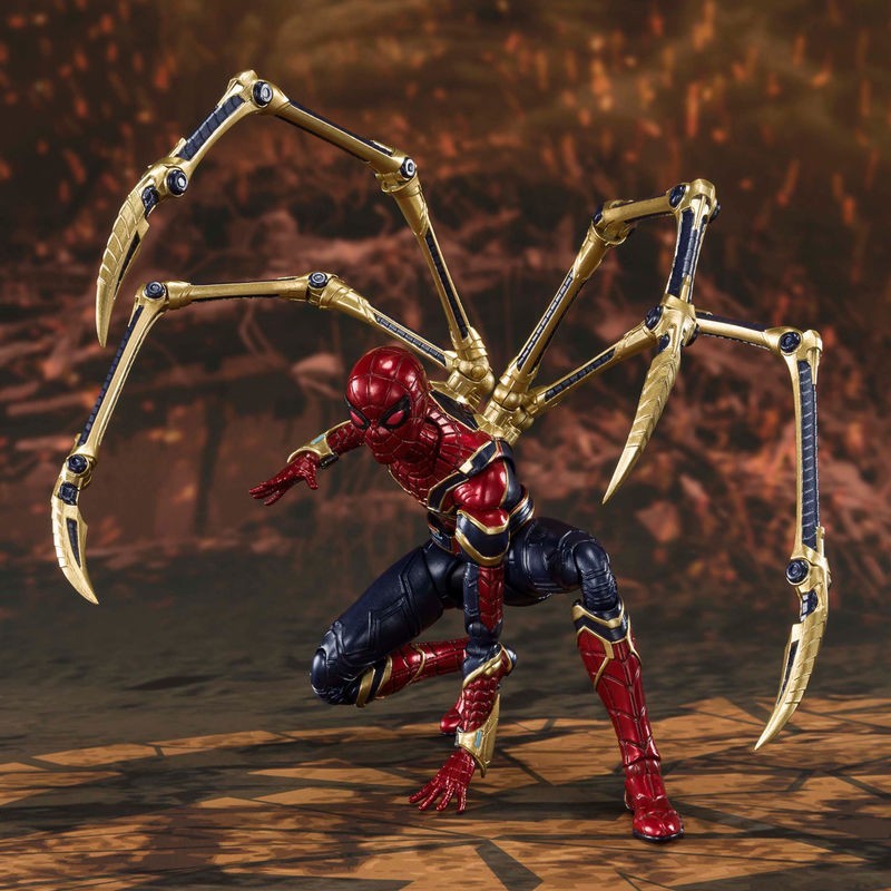 Figura Iron Spider Batalla Final Endgame Vengadores Avengers Marvel 15cm