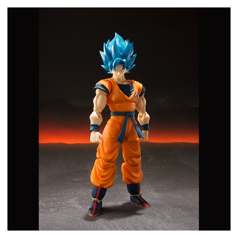 SUPER SAIYAN GOD SUPER SAIYAN GOKU SUPER FIG 14 CM DRAGON BALL SUPER SH FIGUARTS RE-ISSUE