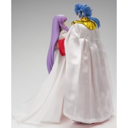 ABEL THE GOD SUN + ATHENA GODDESS SET FIGURES 16,5+15,5 CM SAINT SEIYA SAINT CLOTH MYTH